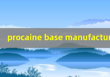 procaine base manufacturer